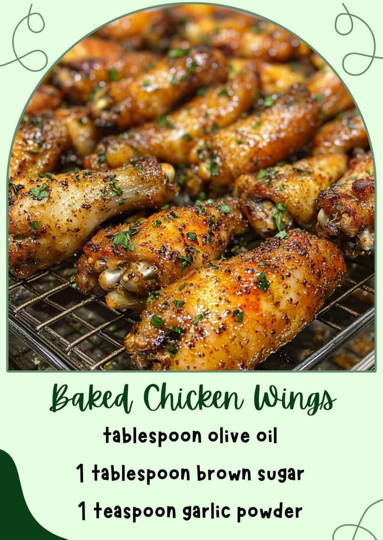Crispy Oven-Baked Chicken Wings – The Ultimate Game Day Snack! - Skinny ...